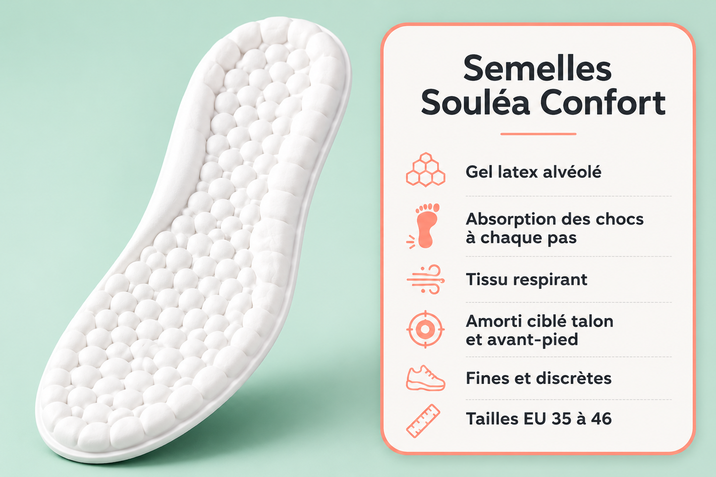 Semelles Souléa Confort